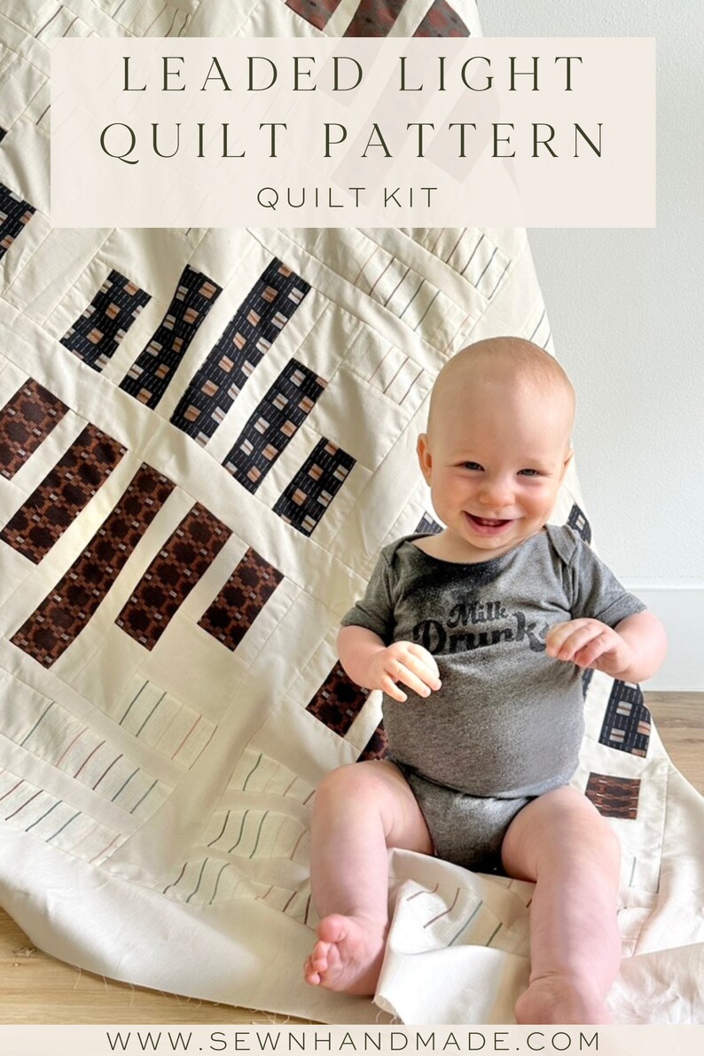 Leaded Light Quilt Kit Etsy