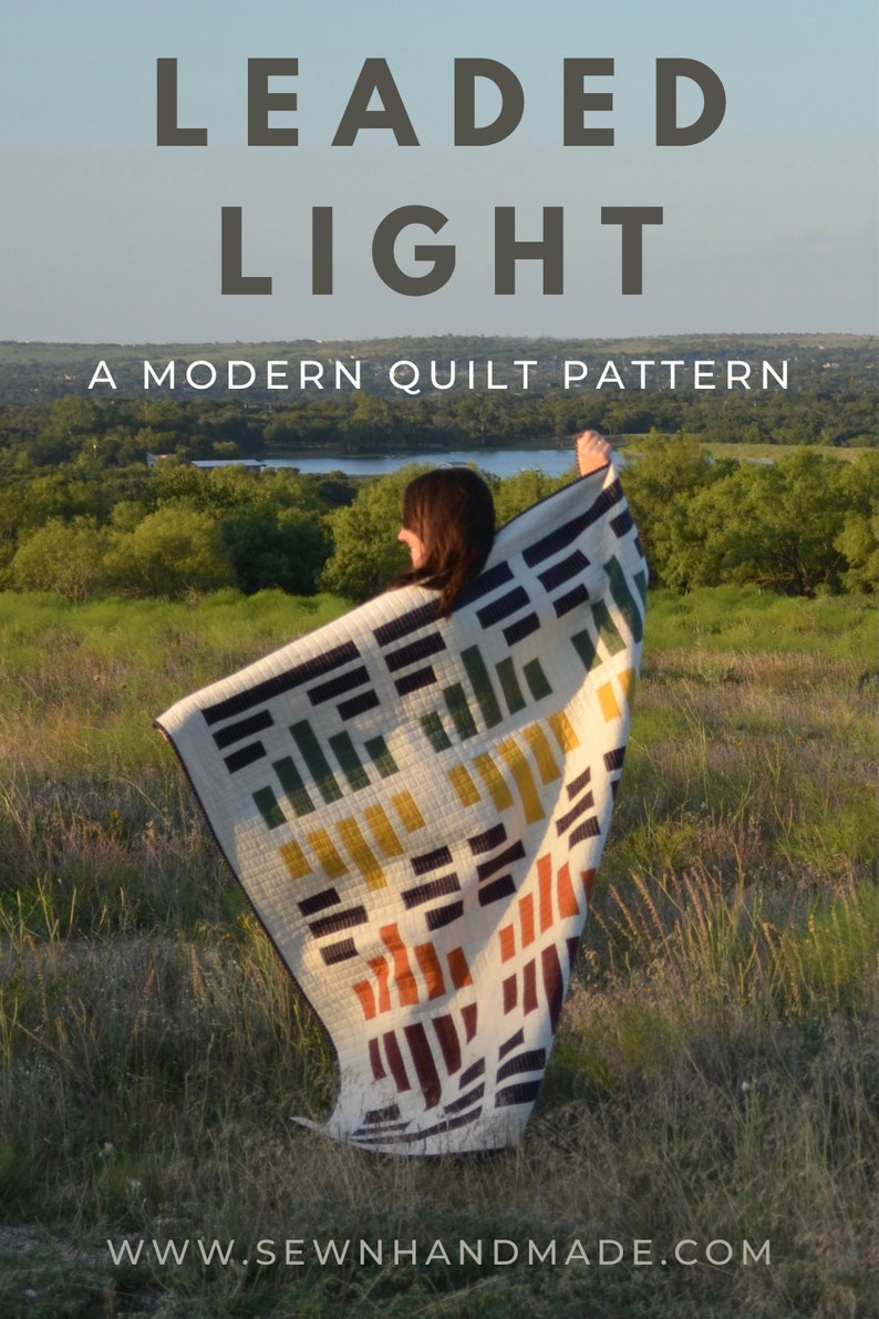 Leaded Light Quilt Pattern PDF Download image 3