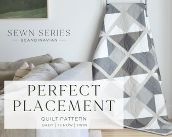 Perfect Placement Quilt Pattern PDF Download