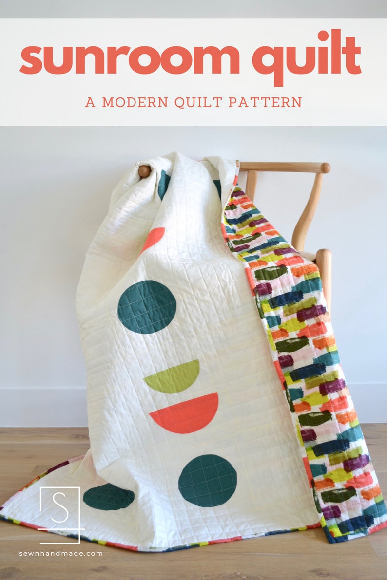 Sunroom Quilt Pattern PDF Download