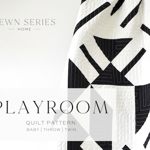Playroom Quilt Pattern PDF Download