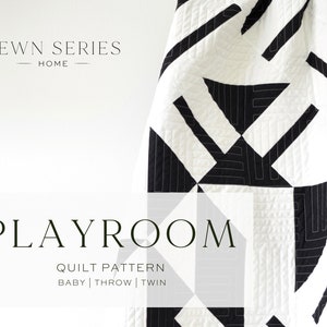 Playroom Quilt Pattern PDF Download | Modern Quilt Pattern