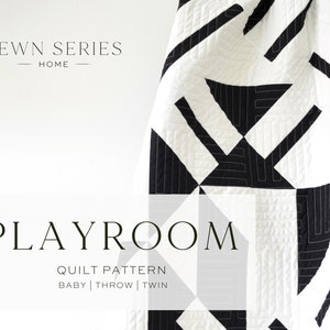 Playroom Quilt Pattern PDF Download