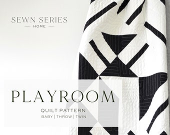 Playroom Quilt Pattern PDF Download