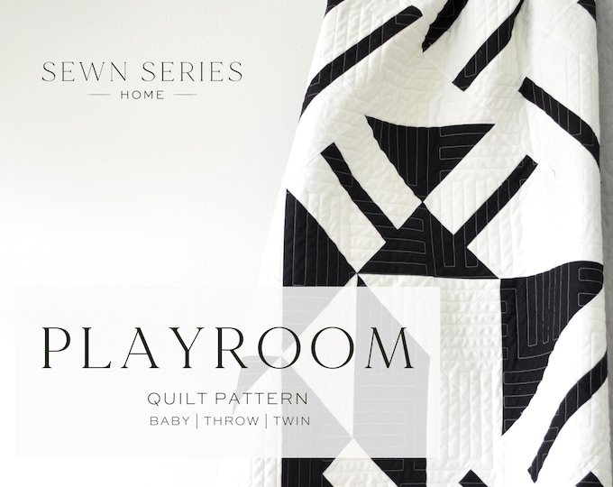 Living Room Quilt Pattern PDF Download | Modern Quilt Pattern - Etsy ...