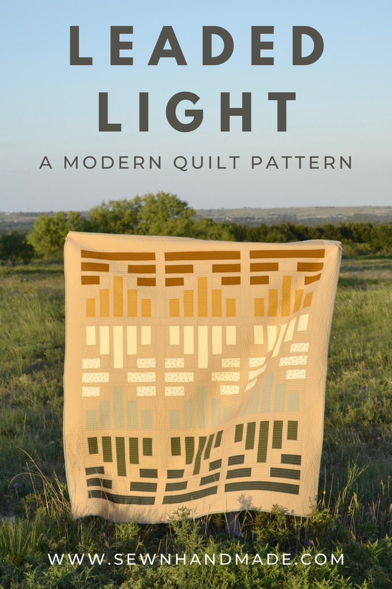 Leaded Light Quilt Pattern PDF Download image 5