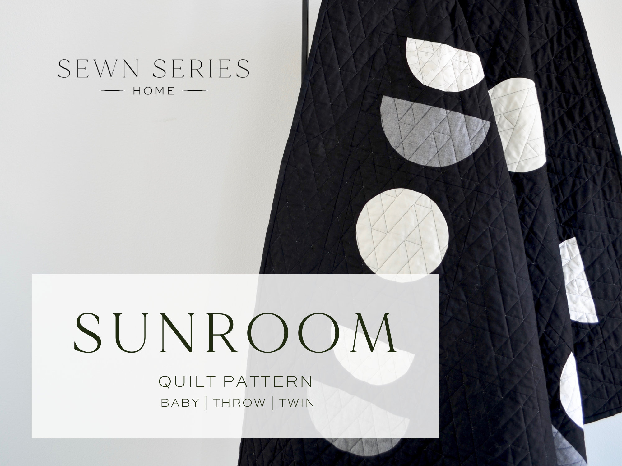 Sunroom Quilt Pattern PDF Download | Modern Quilt Pattern - Etsy
