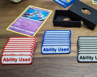 TCG Ability Used Tokens | Tabletop Card Game Accessories