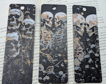 Skull Pattern Bookmark
