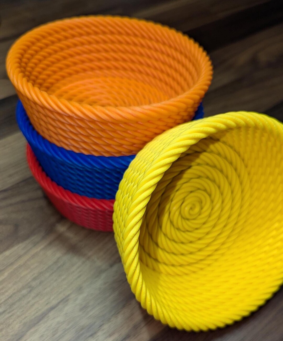 Memory Rope Bowl 3D Printed Rope Bowl – Modern Decorative Storage Bowl - Etsy