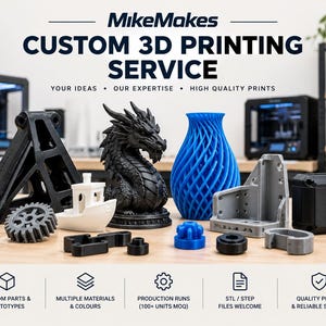 Servizio di stampa 3D personalizzato / Stampa di file STL multicolore