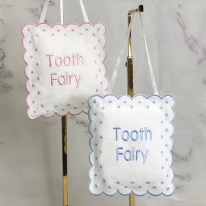Personalized Tooth Fairy Hanging Sign Pillow