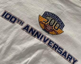 Indy 500 IMS 100th Anniversary T Shirt Indianapolis Motor Speedway Size 2XL