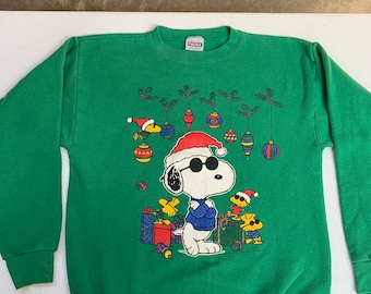 Peanuts christmas sweater | Etsy Peanuts christmas sweater | Etsy