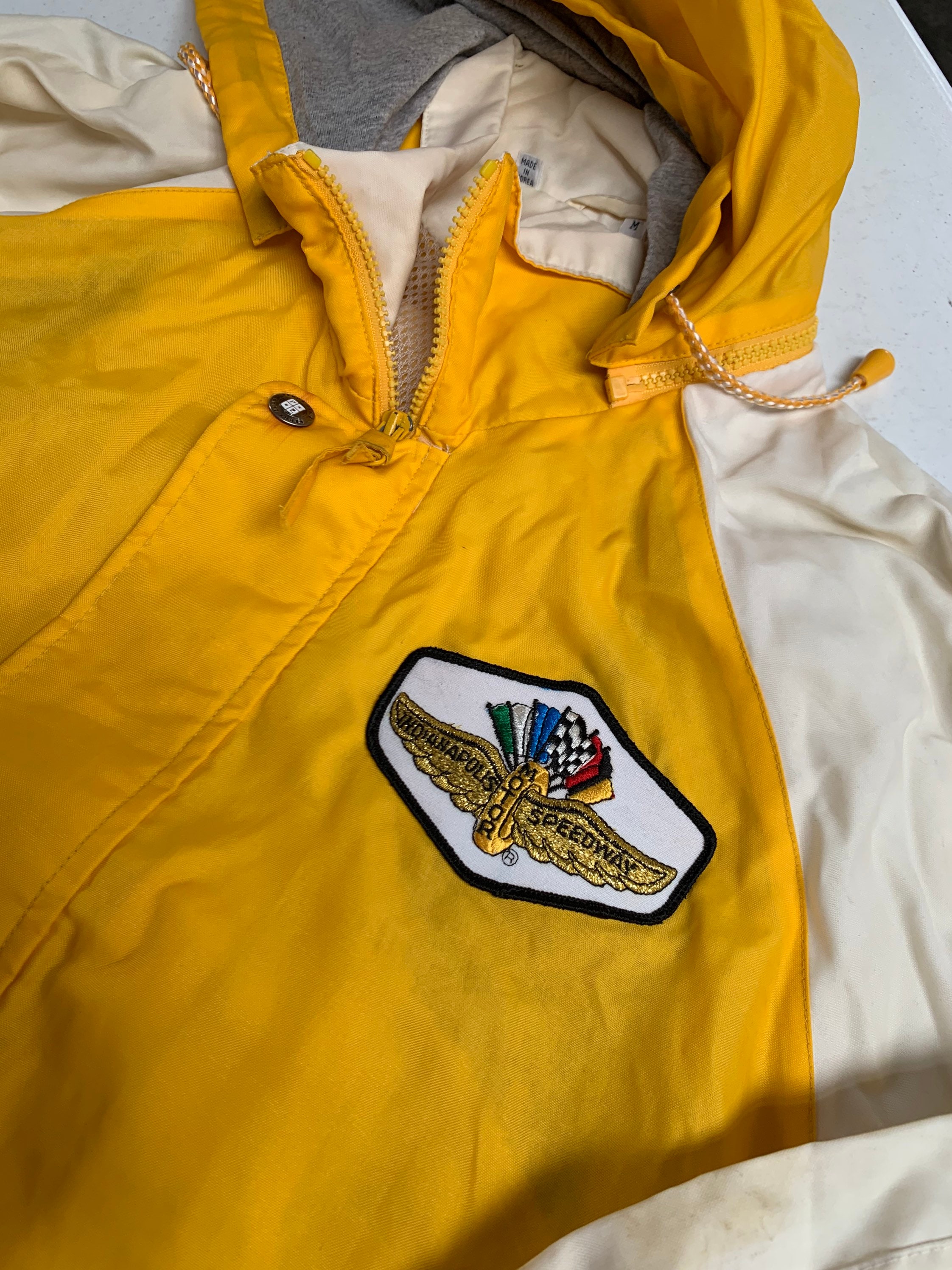 Vintage Indianapolis Motor Speedway Jacket Size Medium Indy 500 