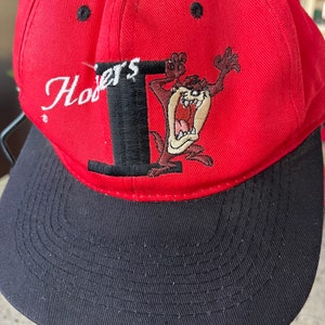 Vintage 80s 90s Indiana Hoosiers Tasmanian Devil SnapBack Hat Cap That’s All Folks