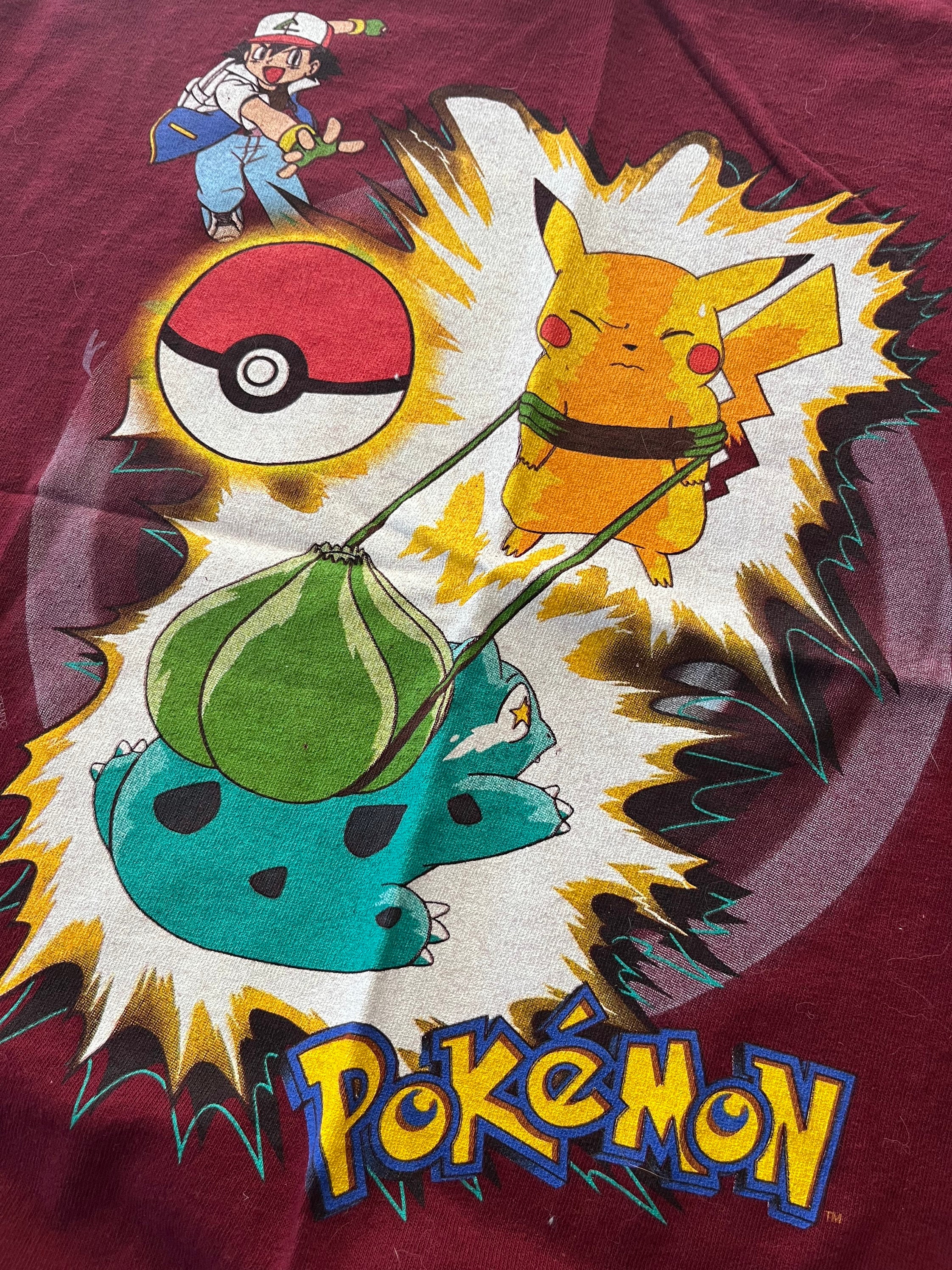 Vintage Original Nintendo Pokemon Gotta Catch Em All T Shirt Size 