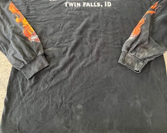 ビンテージ ハーレーダビッドソン スネーク アイダホ ディーラー T