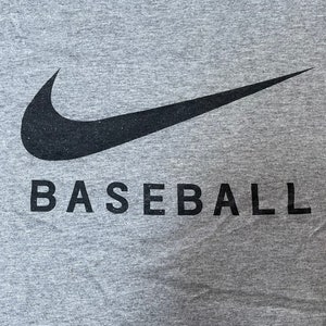 Vintage Nike Baseball T-Shirt, Made in USA, Tagged Size XL kann passen wie L/XL