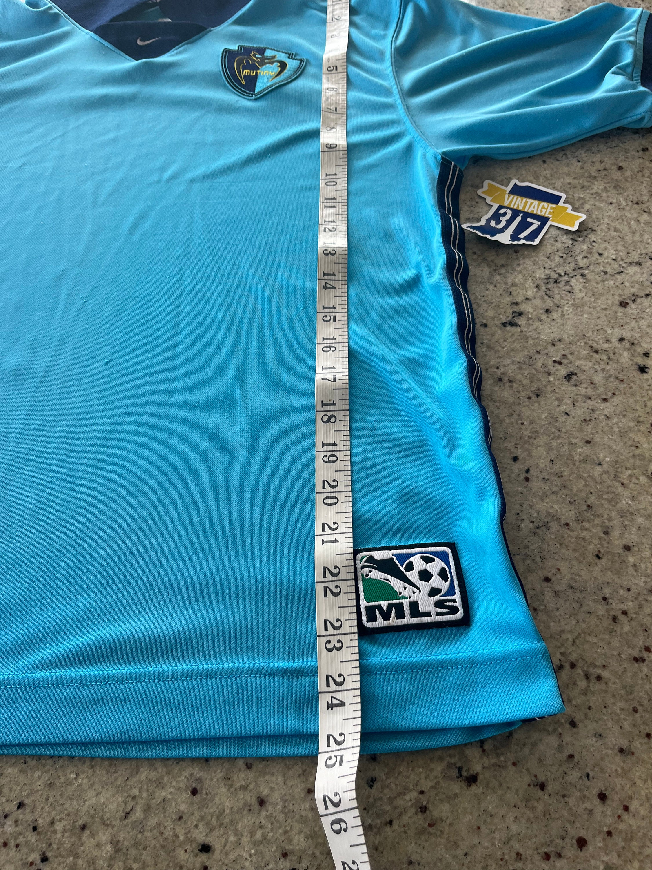 Vintage 90s Tampa Bay Mutiny Soccer Jersey Size Small Quality