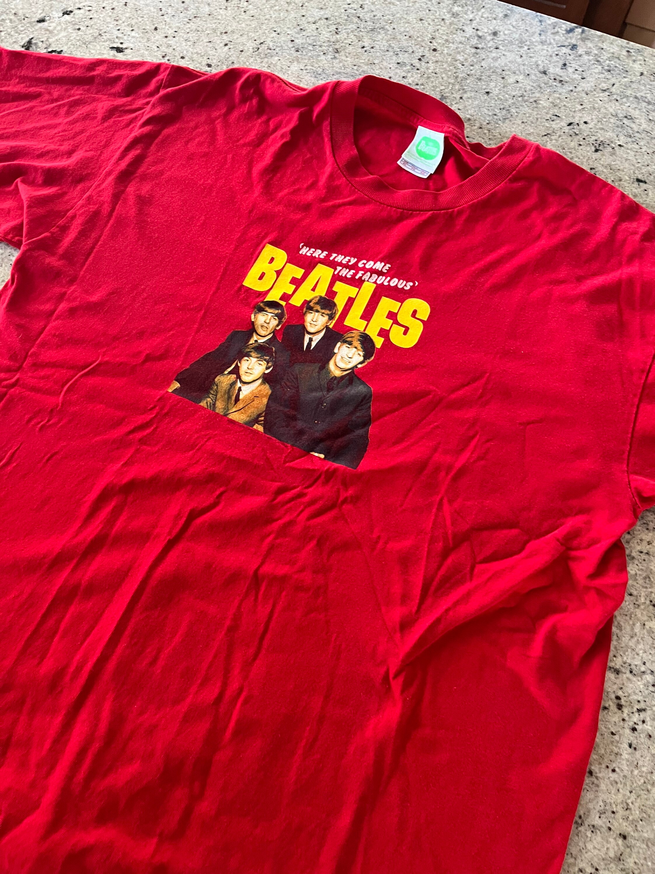 【ビートルズ】Ｔシャツ⑫ Mサイズ tシャツ THE Beatles/ザ・ビートルズ 1964 アメリカンツアー
