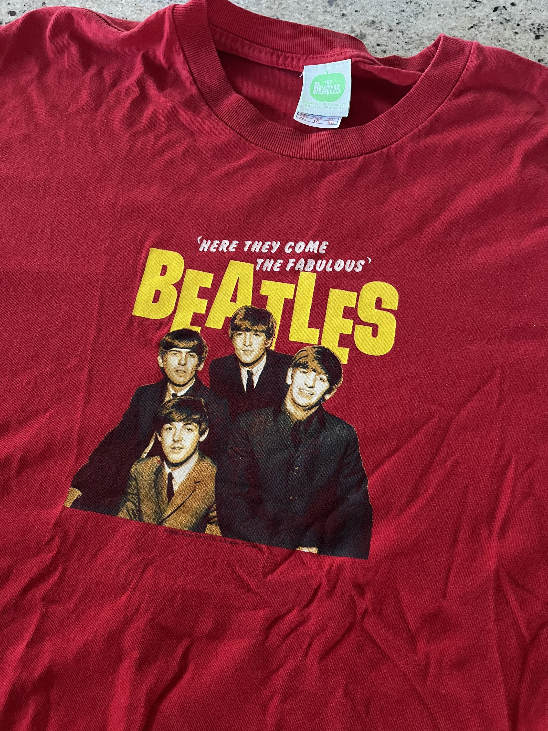 【ビートルズ】Ｔシャツ⑫ Mサイズ tシャツ THE Beatles/ザ・ビートルズ 1964 アメリカンツアー