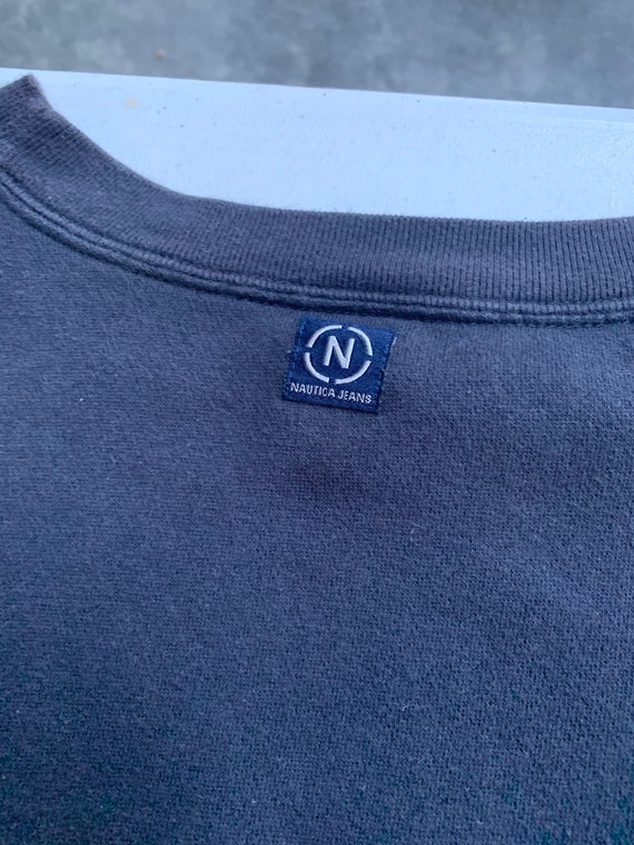 Vintage 90s Nautica Jeans Co Spell Out Crewneck Sweatshirt