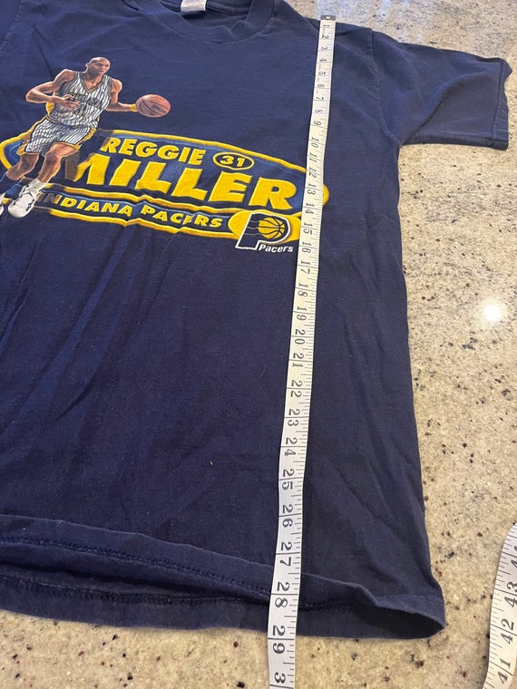 Vintage Reggie Miller Indiana Pacers T Shirt Size… - image 7