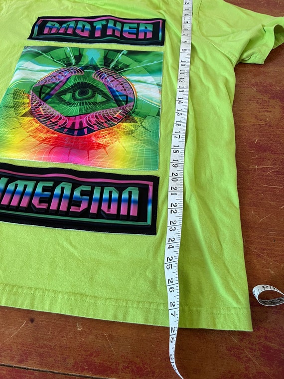 Vintage Another Dimension T Shirt Size Large Awesome 3D Graphics View 6