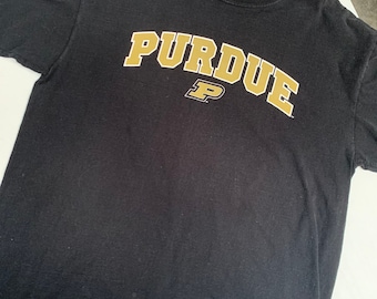 Vintage 70s Purdue '77' Jersey T-shirt Champion Blue Bar - Etsy