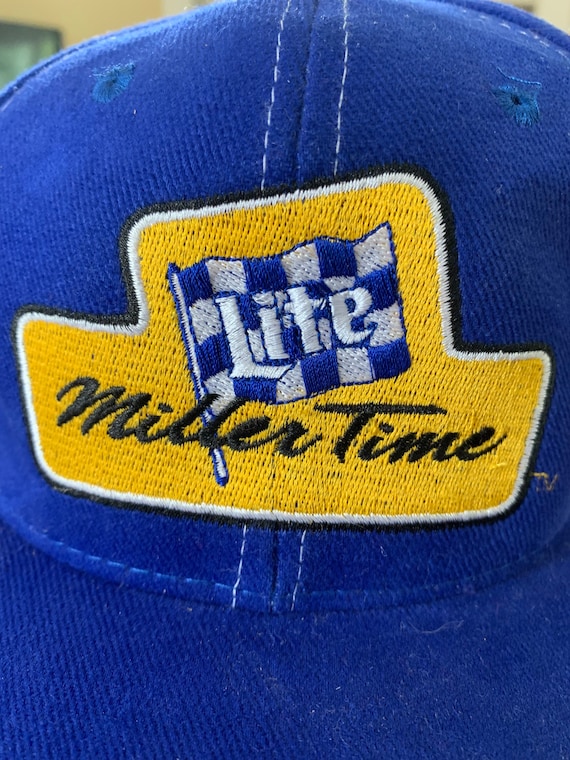 Vintage NWT Miller Lite Beer Miller Time Racing Ha