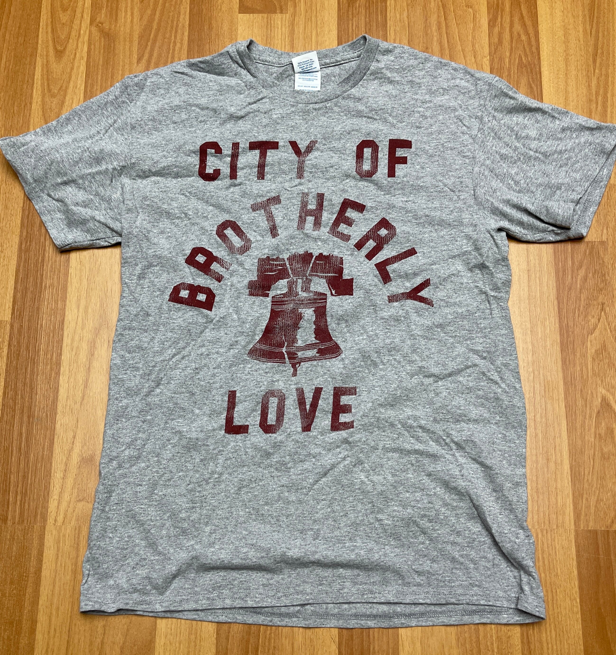 Philly Sports Shirts Brotherly Love Vs Everybody Hoodie L