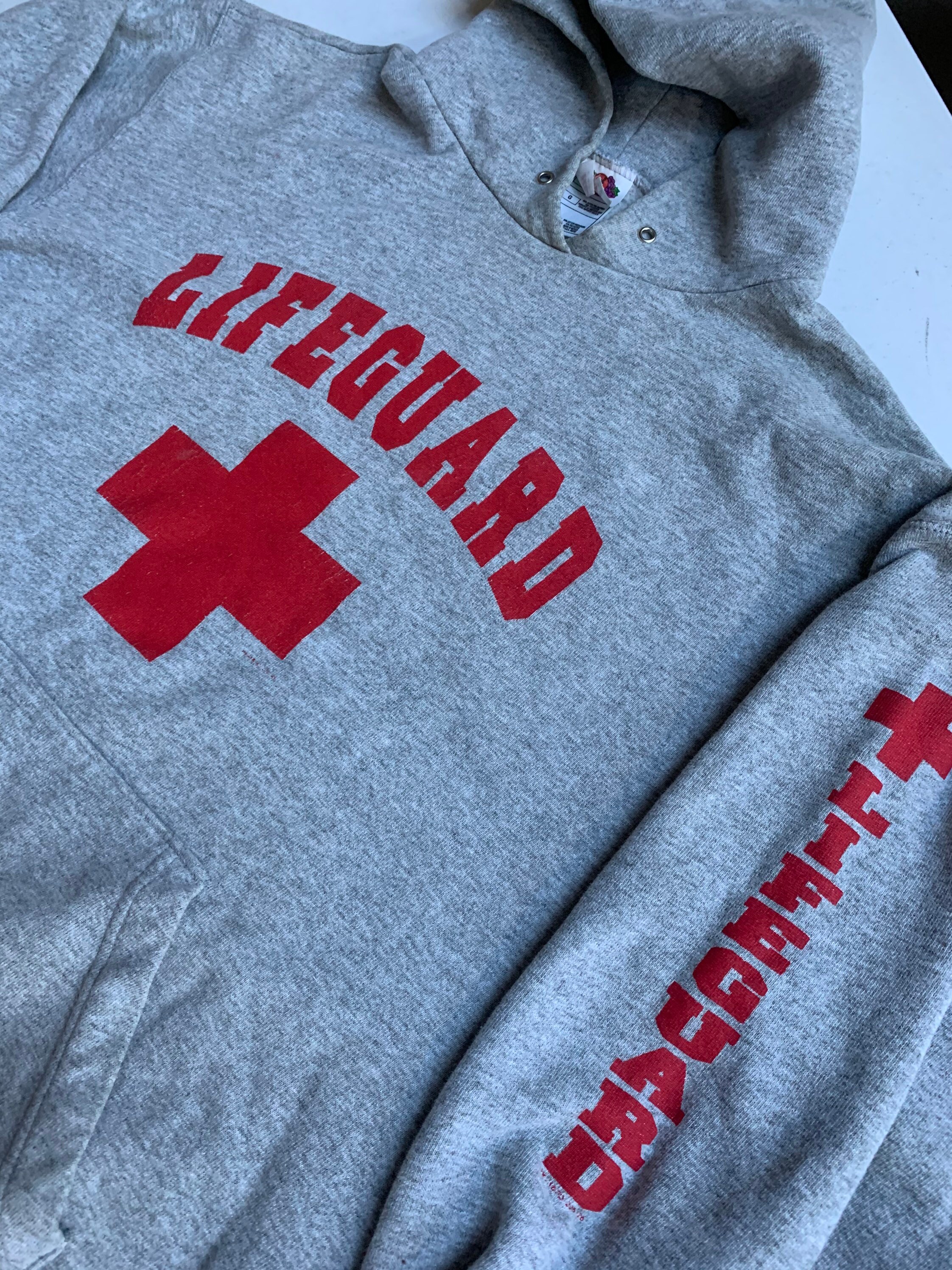 Lifeguard Costume, Lifeguard Hoodie Green