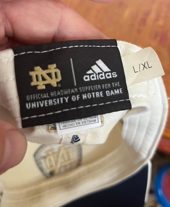 Vintage University of Notre Dame Fitted Hat Cap Q… - image 7