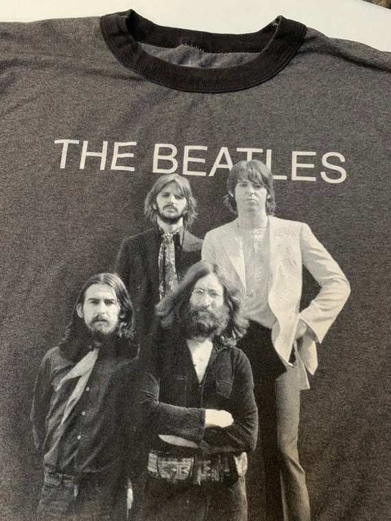 60s 古着 ヴィンテージ ビートルズ リンガー Tシャツ