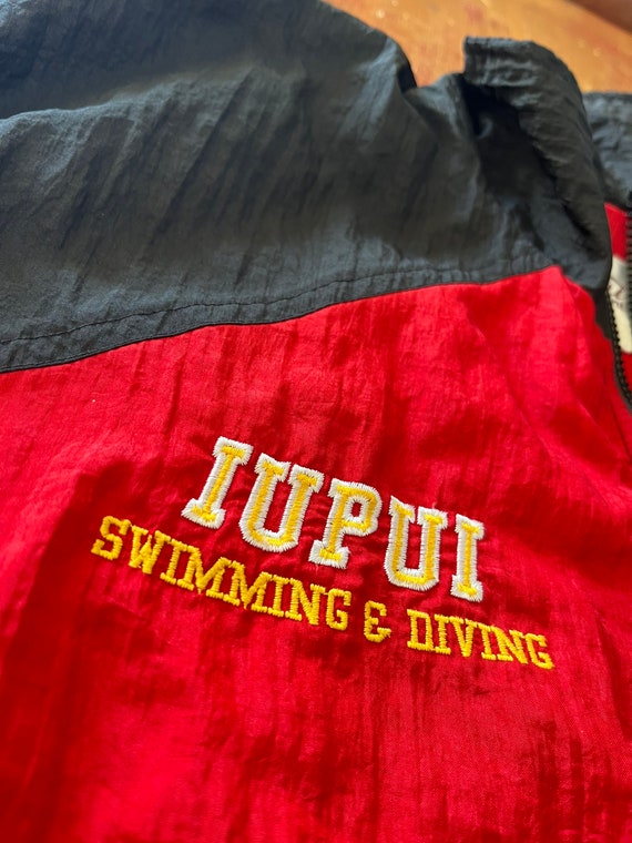 Vintage IUPUI Swimming & Diving Jacket Full Zip S… - image 10