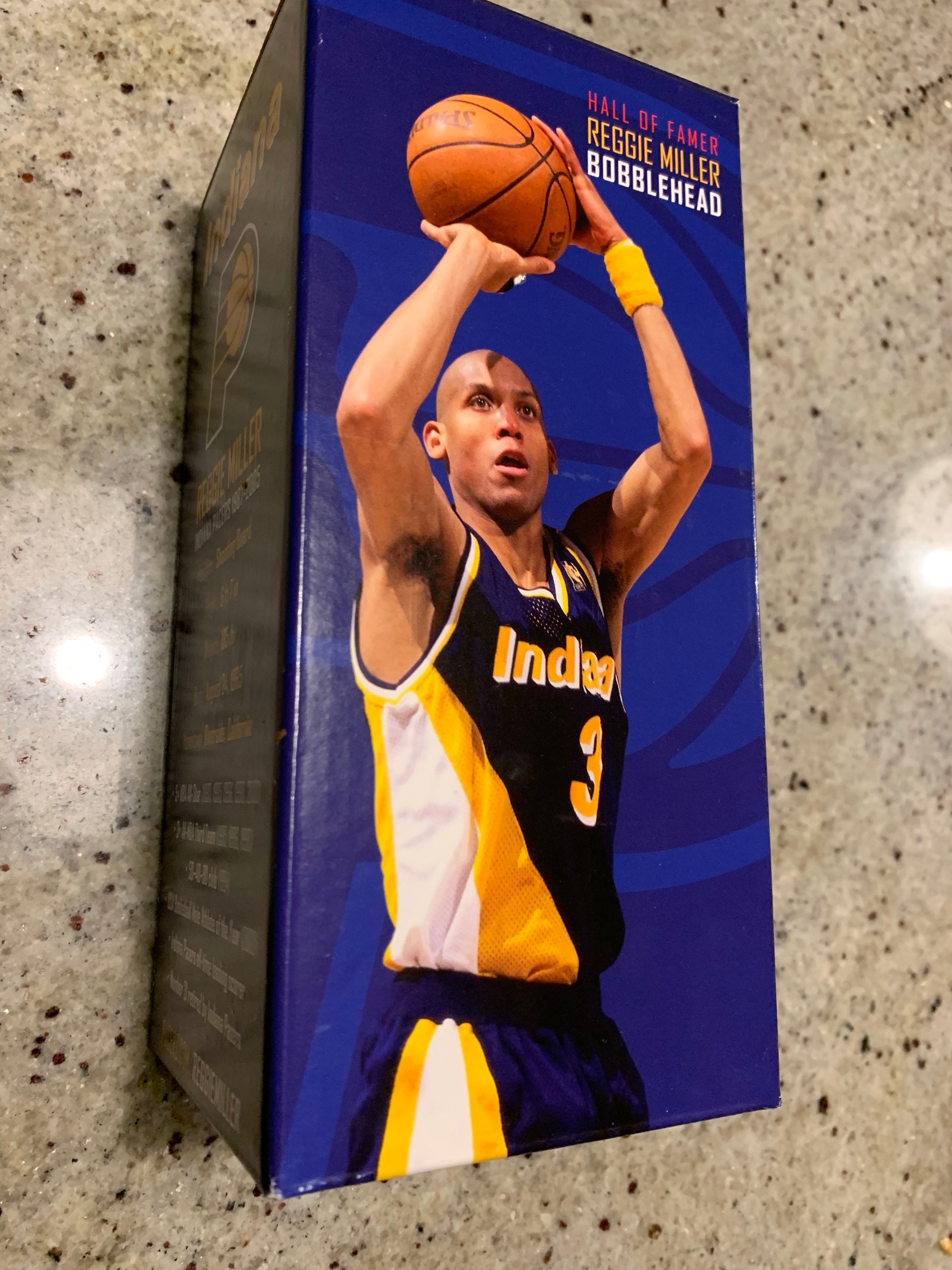Reggie Miller of the Indiana Pacers signed