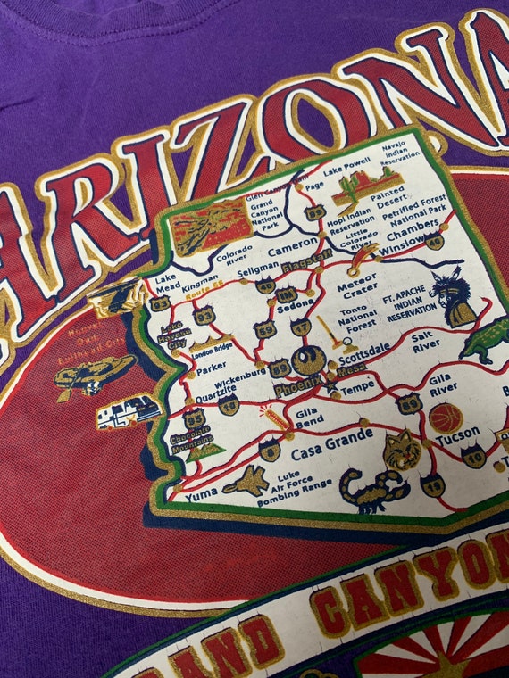 Vintage Arizona The Grand Canyon State T Shirt Si… - image 3