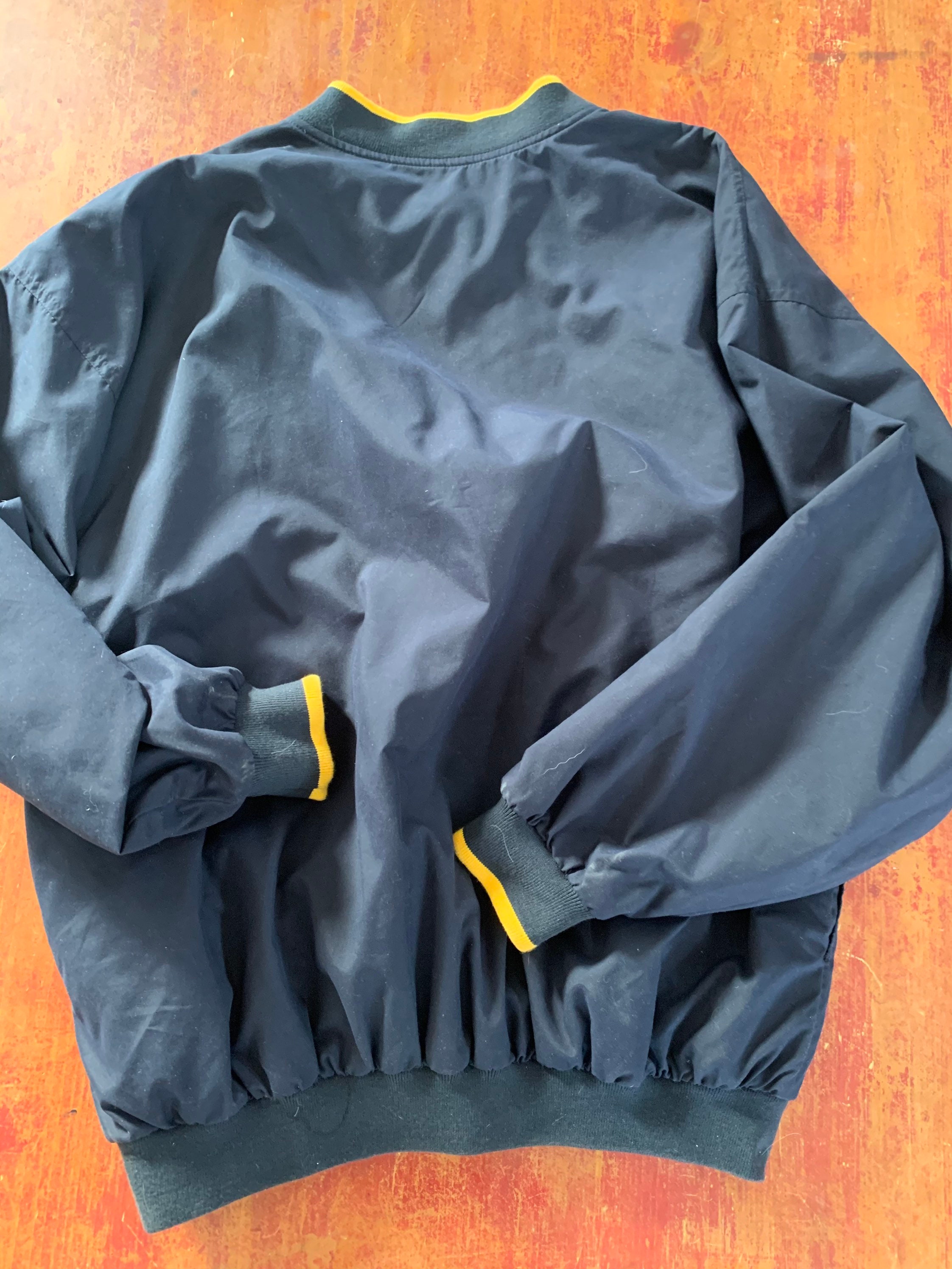 Vintage US Navy Popover Windbreaker Jacket Size 2XL Dark Navy Etsy UK