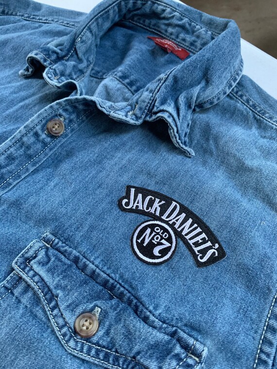 Vintage Jack Daniels No 7 Blue Denim 