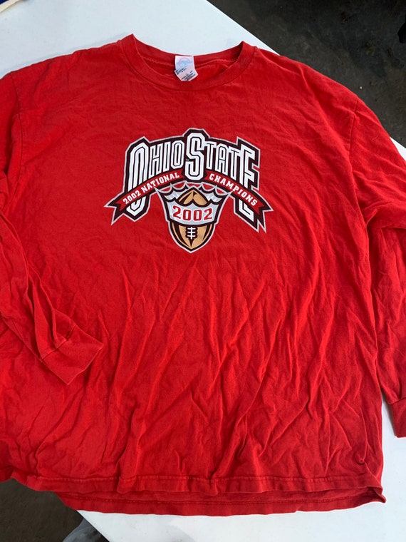 Vintage 2002 the Ohio State Football National Champions T