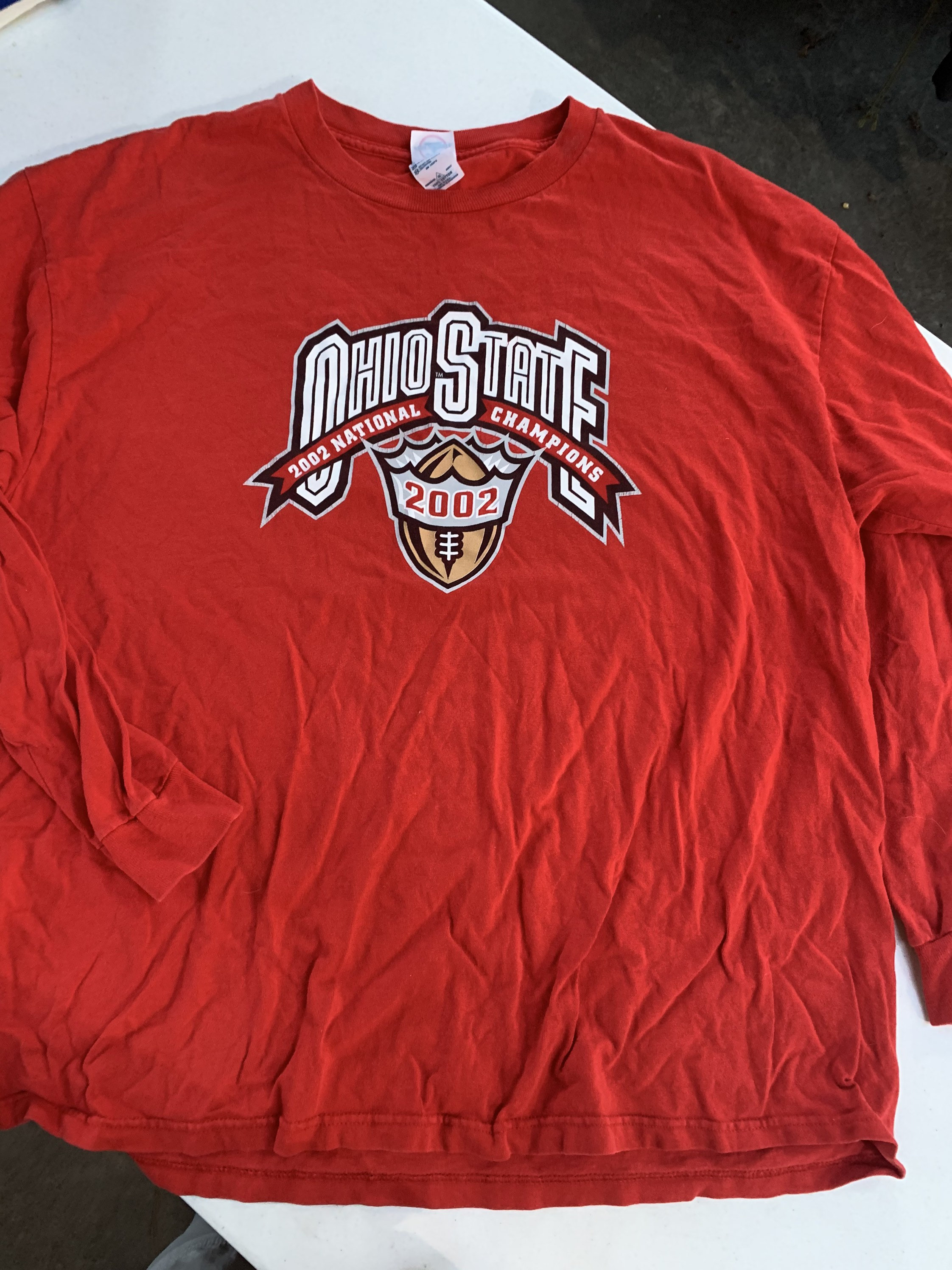 Vintage 2002 the Ohio State Football National Champions T