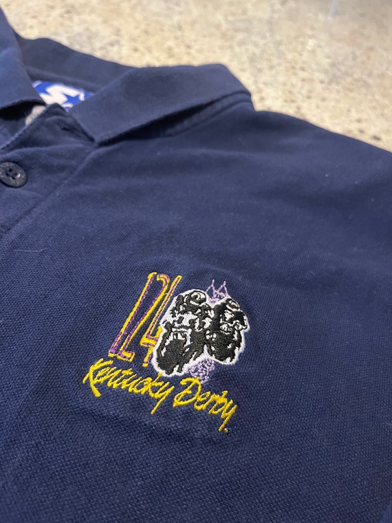 Vintage 1998 Kentucky Derby 124th Polo Shirt Size… - image 3