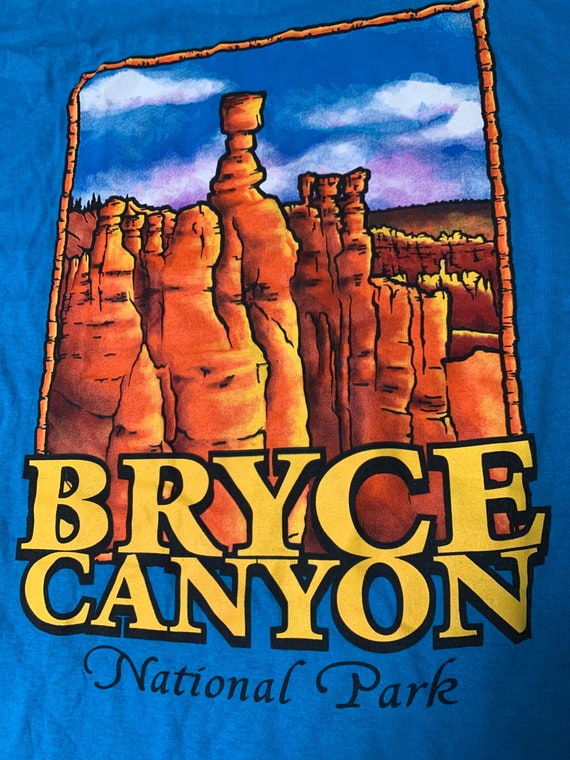 Vintage Bryce Canyon National Park T Shirt Size Me