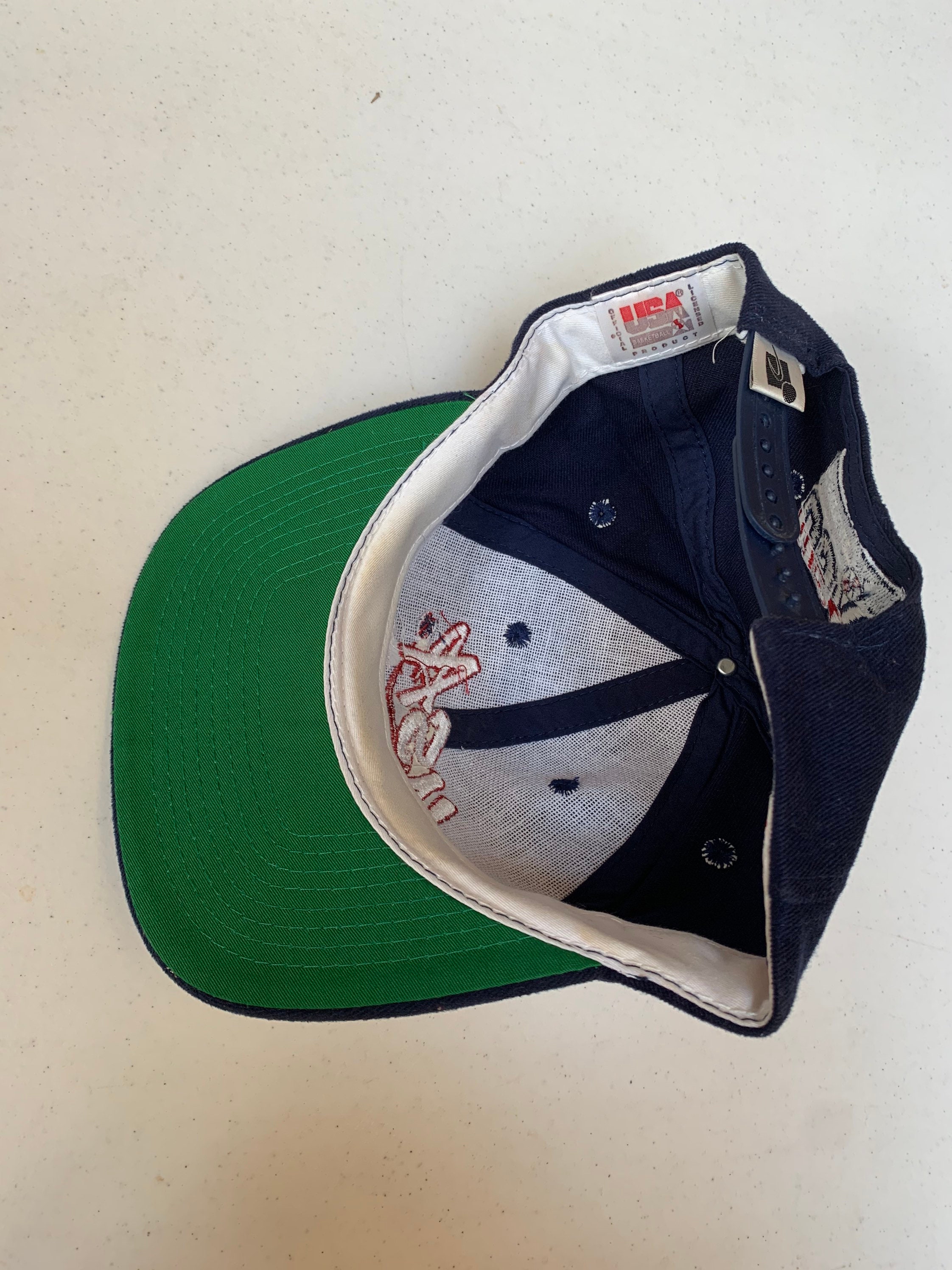 Vintage 90's Champion Olympic Team USA Basketball Snapback