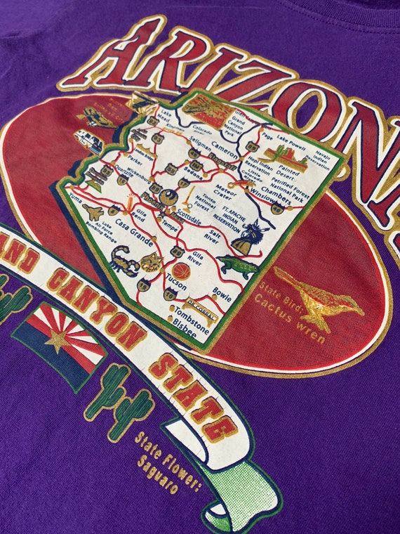 Vintage Arizona The Grand Canyon State T Shirt Si… - image 1