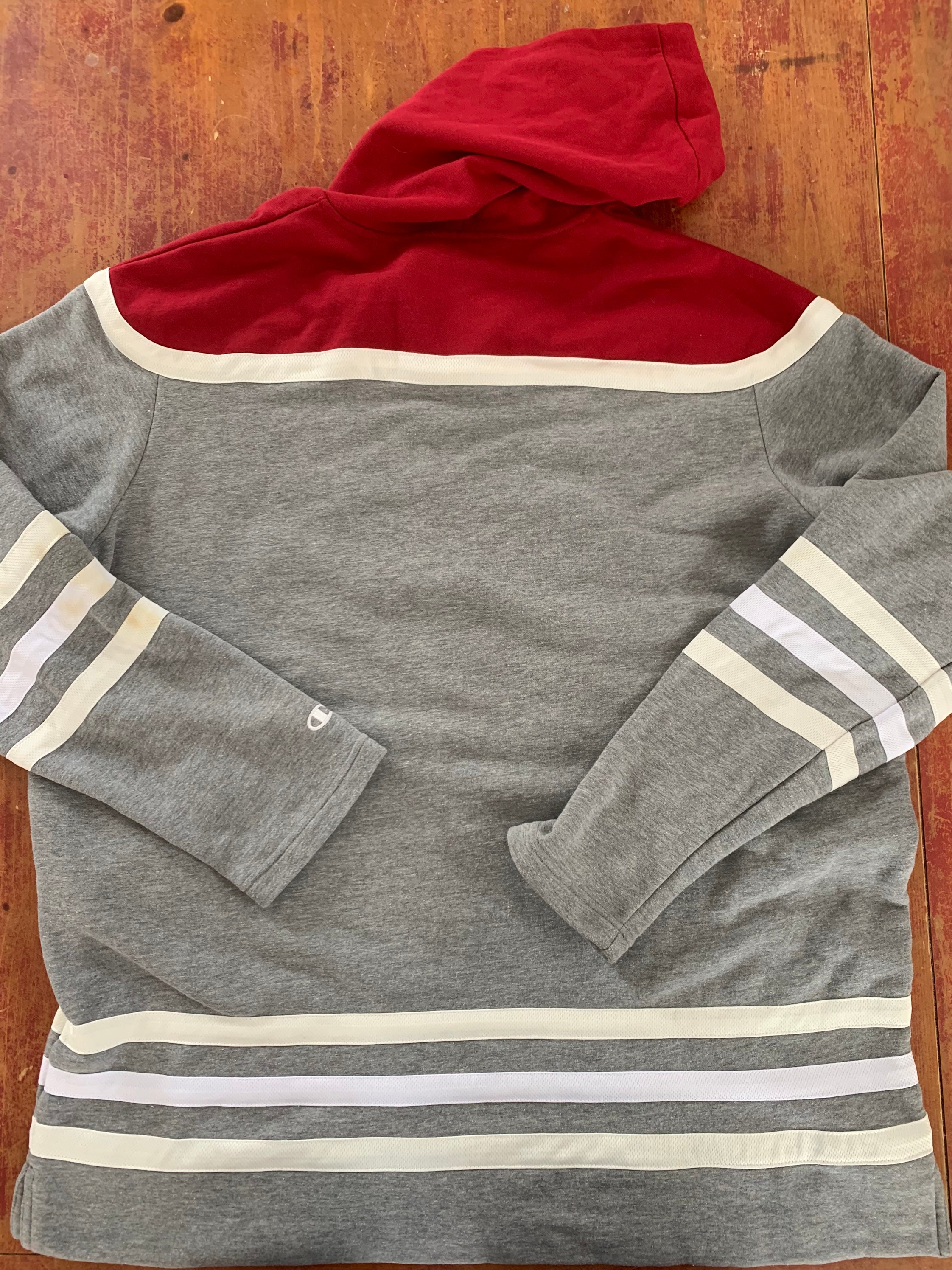 Vintage Champion Brand Indiana University Hockey Jersey Hoodie - Hong Kong