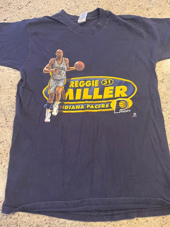 Vintage Reggie Miller Indiana Pacers T Shirt Size… - image 2