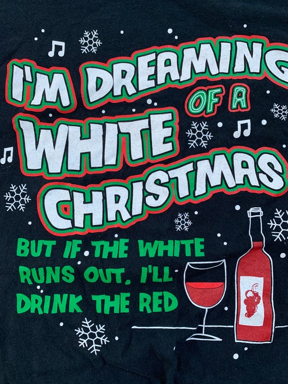 Vin de Noël blanc Vin rouge Drôle taille sadapte moyen Noël 