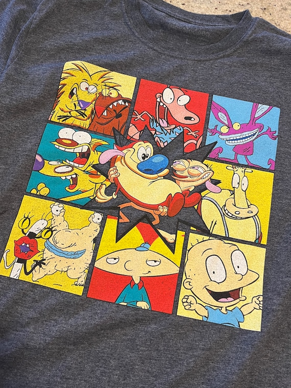 Nickelodeon Cartoons T-Shirt Nickelodeon Cartoons T-Shirt